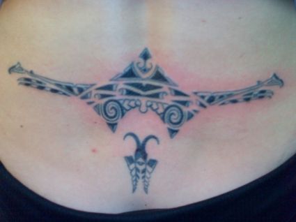 Lower Back Tattoos For Women